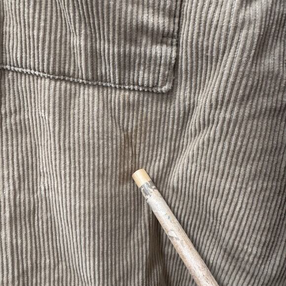 VTG 90s Honolua Surf Co Men's Corduroy Khaki Zip Hoodie Jacket XL EUC Read - Picture 14 of 16